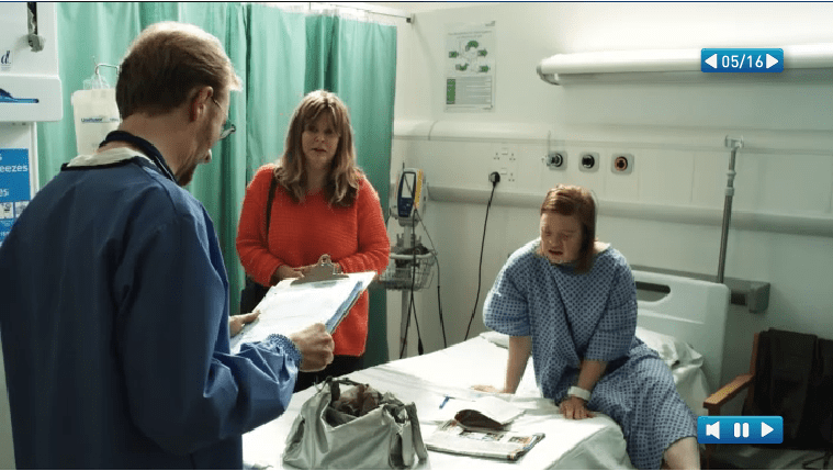 <p>The website features a video of a GMC-commissioned play about a young woman with Down’s syndrome and the problems that she faces accessing appropriate healthcare.</p>
